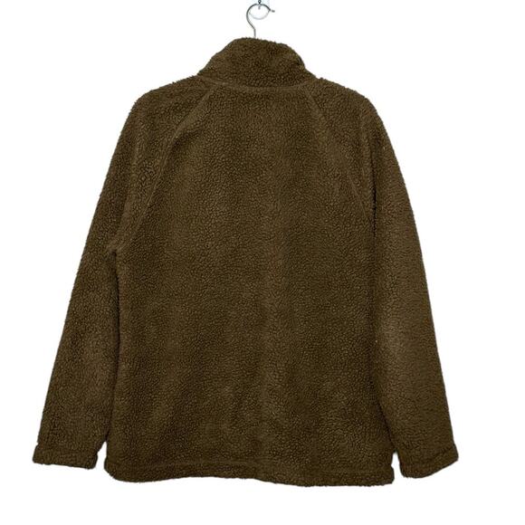H&M Brown The pile jacket size Medium - Picture 2 of 9
